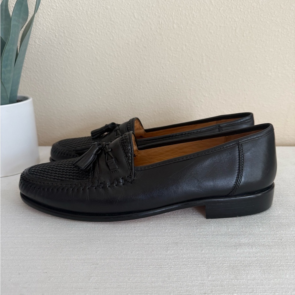 SANDRO Comfort Dress Delta Classic Black Leather Dressy Loafers - Picture 5 of 15